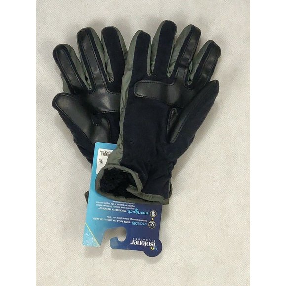 Isotoner Smart Dri Fleece Lined Gloves Large - Picture 3 of 11